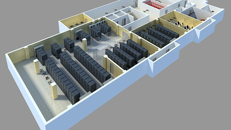 機(jī)房3D可視化動(dòng)力環(huán)境監(jiān)控系統(tǒng)